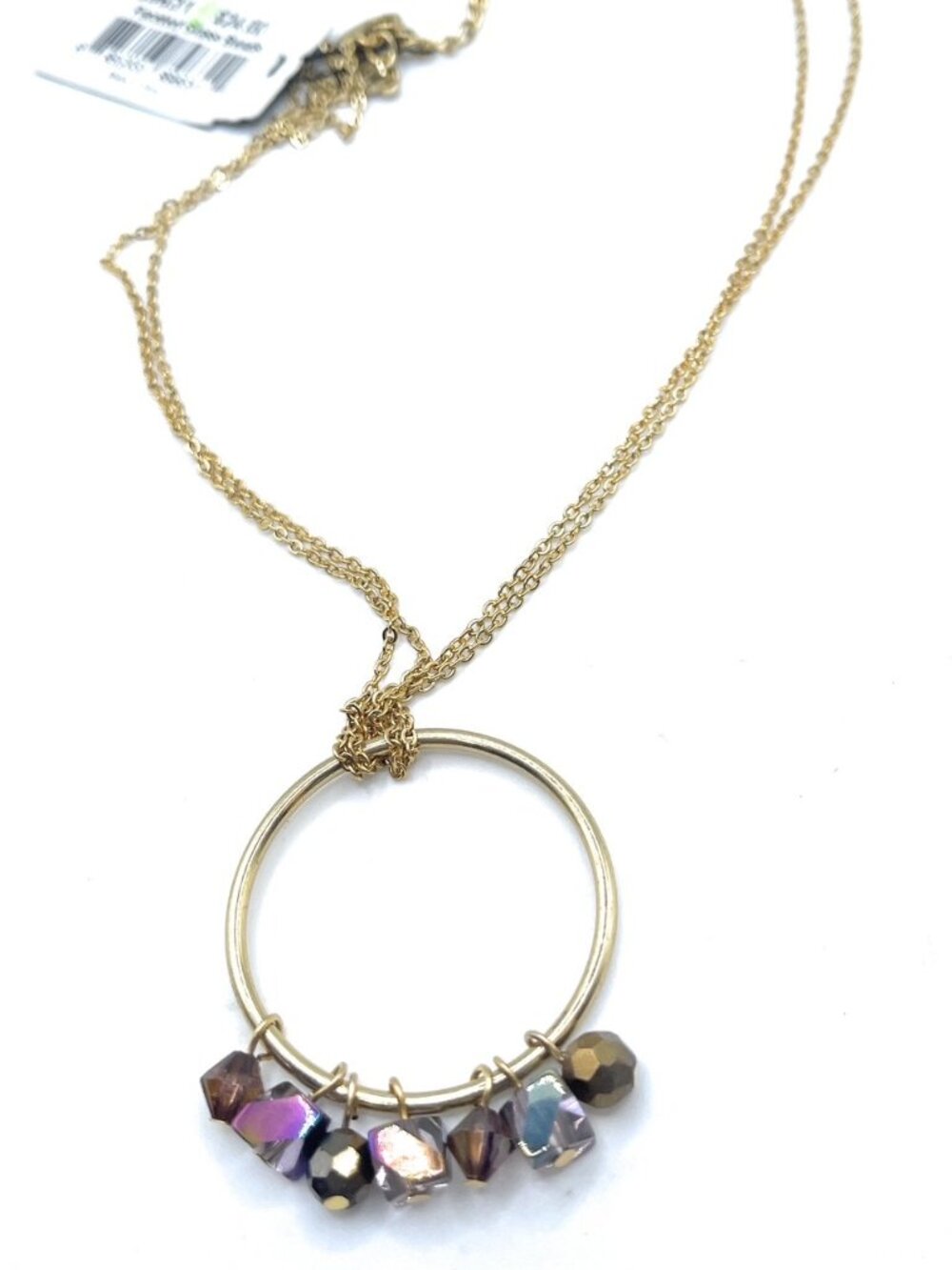 Cookie Lee Faceted Glass Beads Necklace (D99) 89631